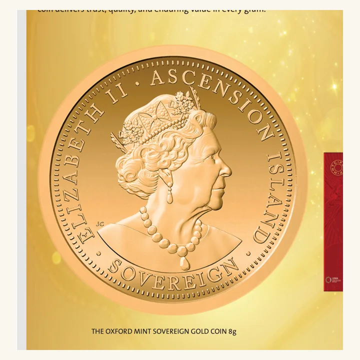 Oxford Mint Sovereign Gold Coin, MMTC-PAMP gold coin